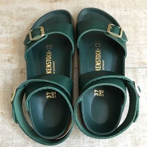 NIB Birkenstock Delhi Avantgarde Alsa Green